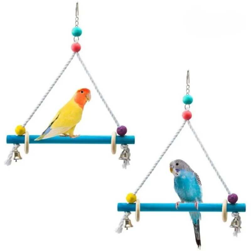 2 Pieces Parrot Swing Toys