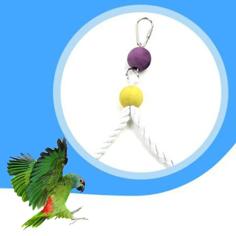 2 Pieces Parrot Swing Toys