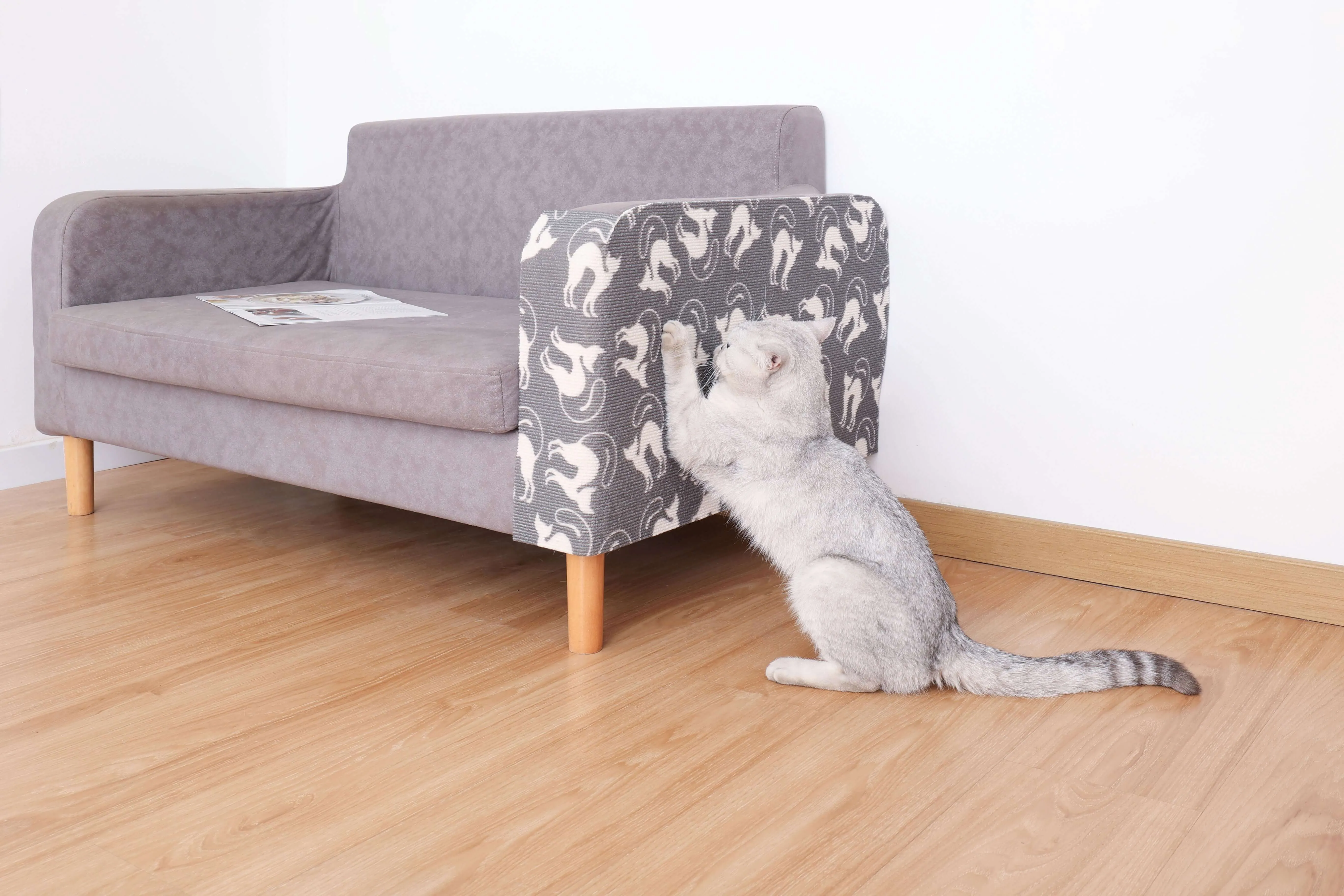 2pk Trimmable DIY Cat Scratching Mat
