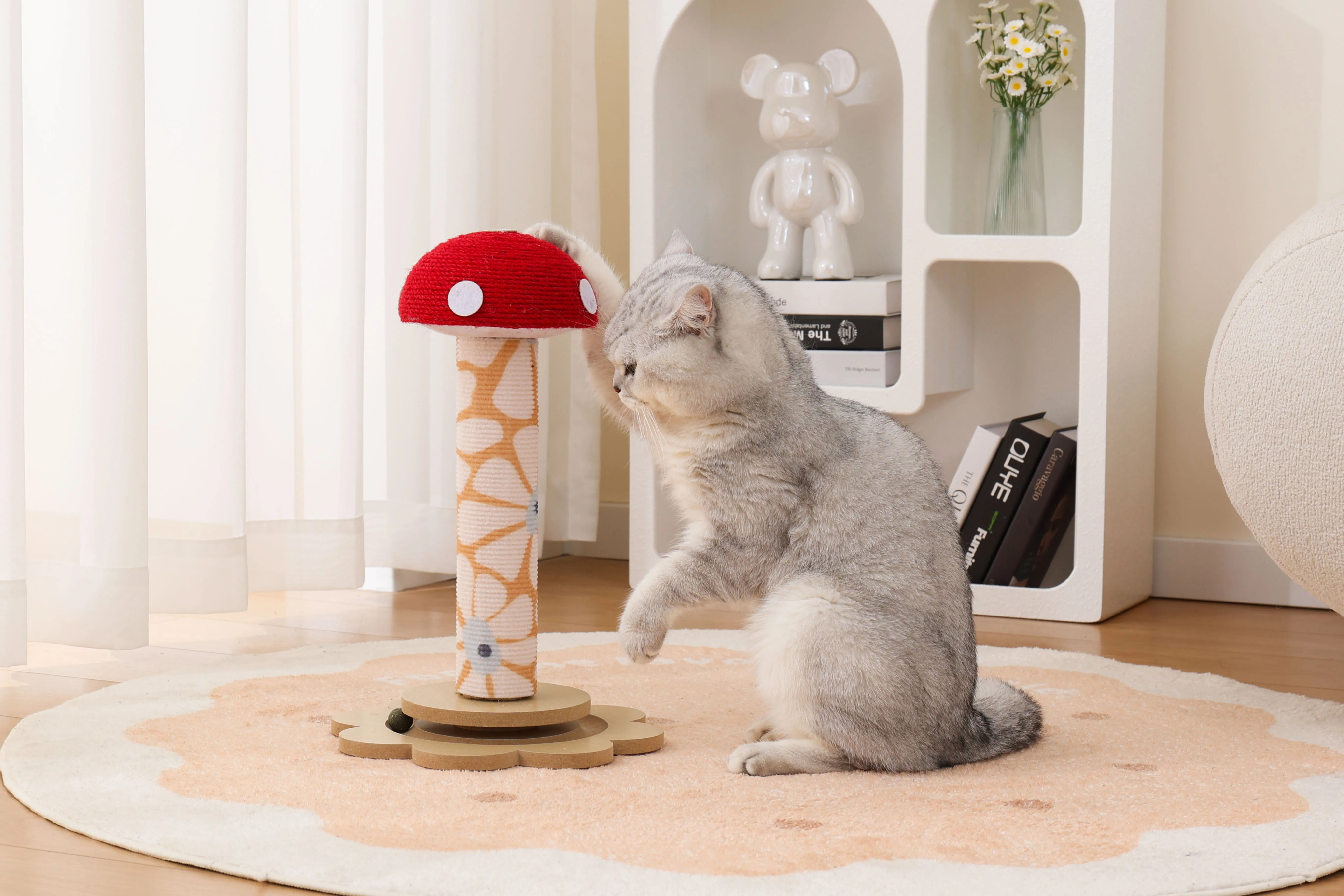 2pk Trimmable DIY Cat Scratching Mat
