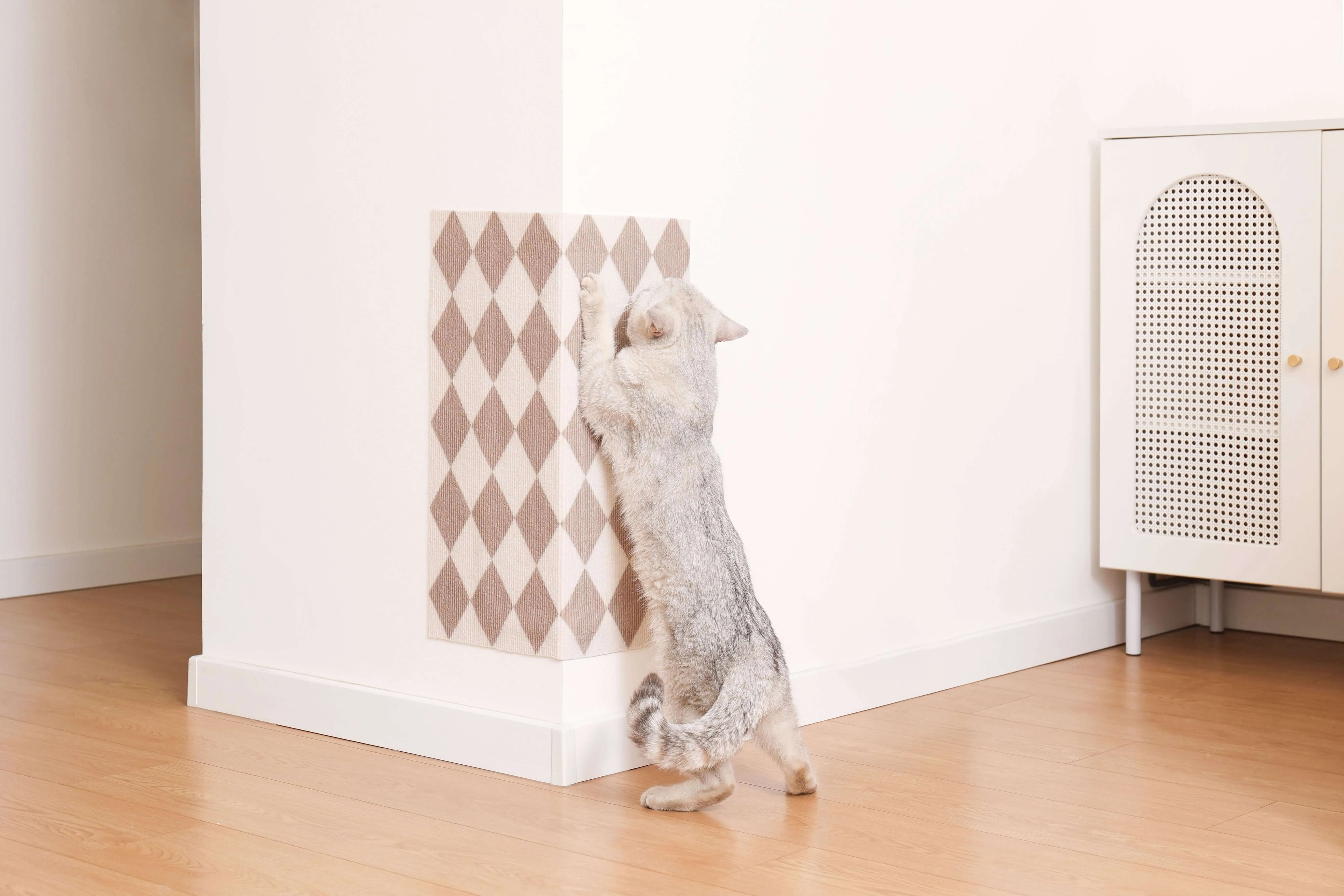 2pk Trimmable DIY Cat Scratching Mat
