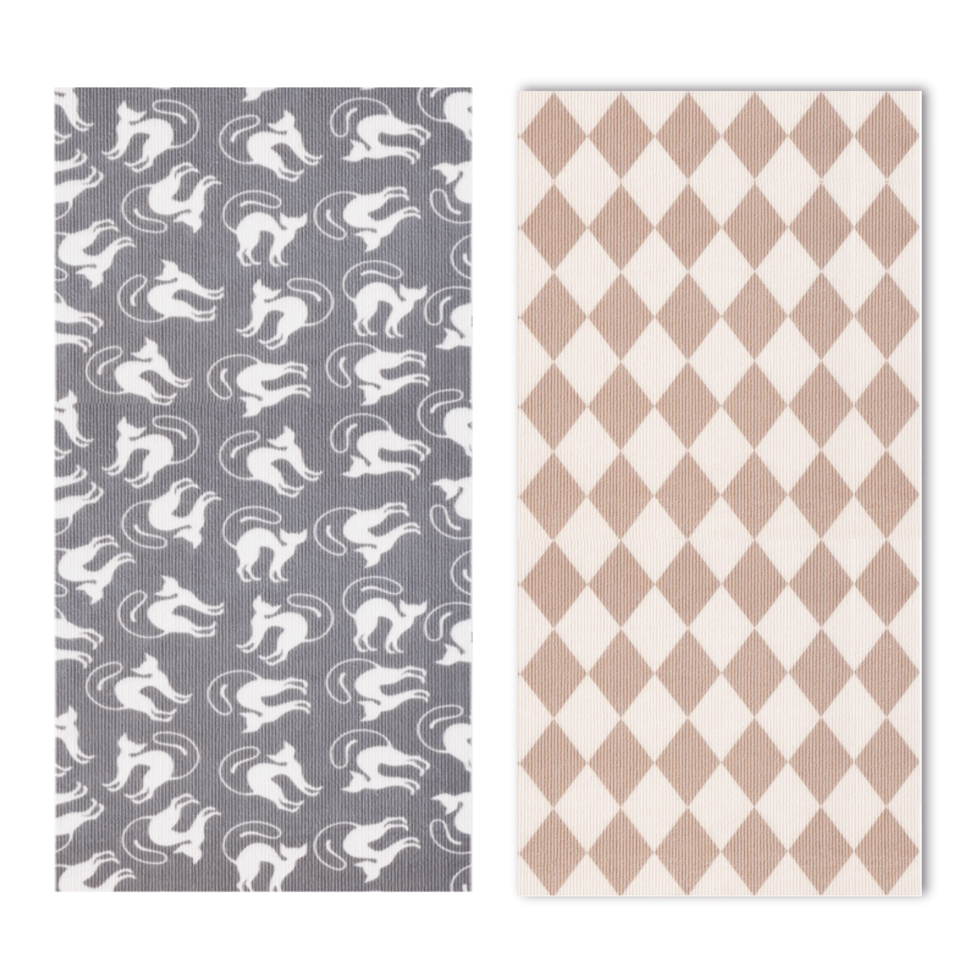 2pk Trimmable DIY Cat Scratching Mat