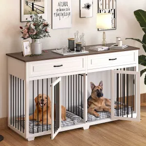 72.4" Large Dog Crate Furniture 150160