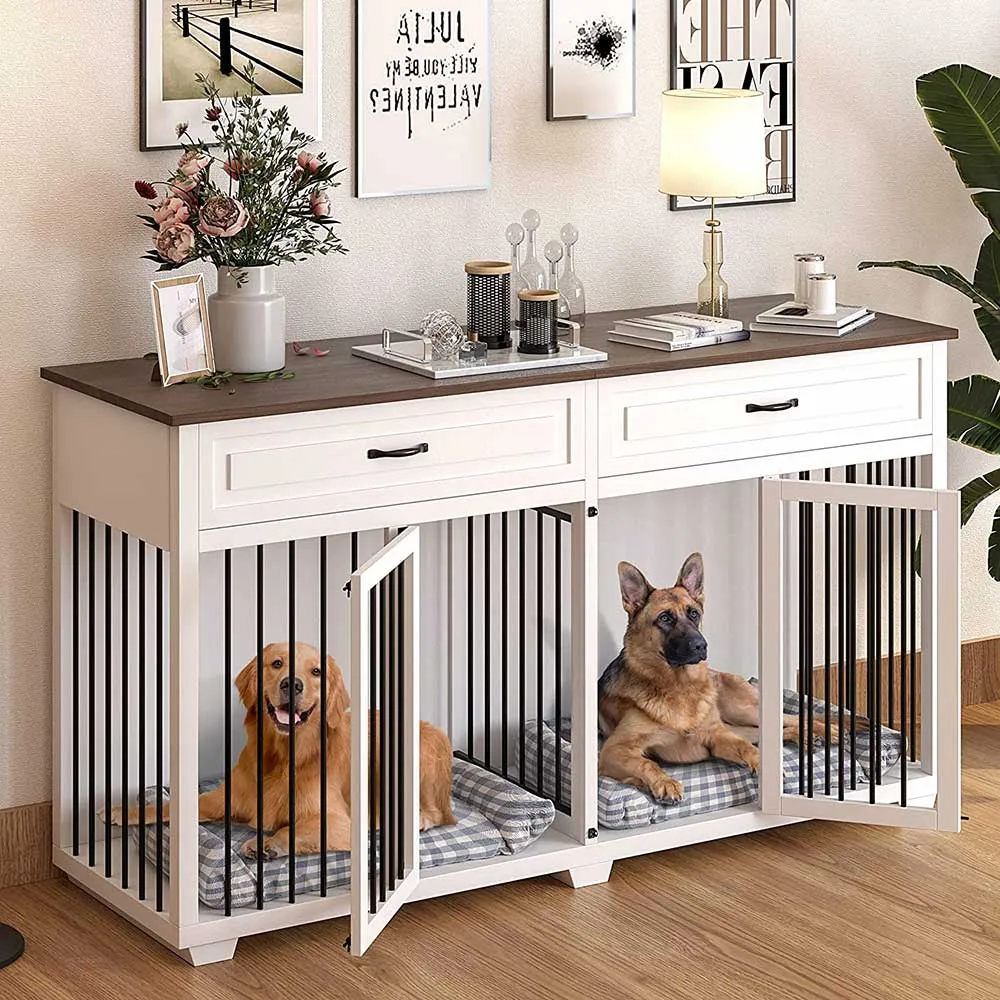 72.4" Large Dog Crate Furniture 150160