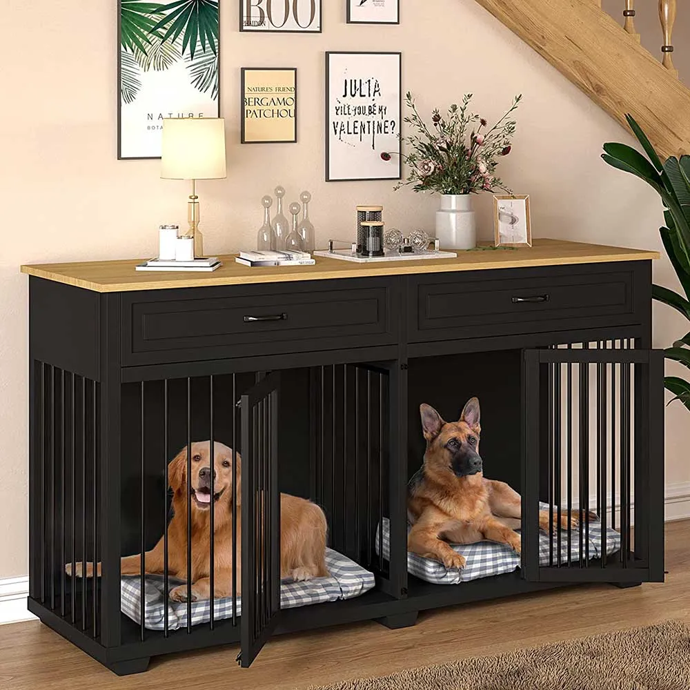 72.4" Large Dog Crate Furniture 150160