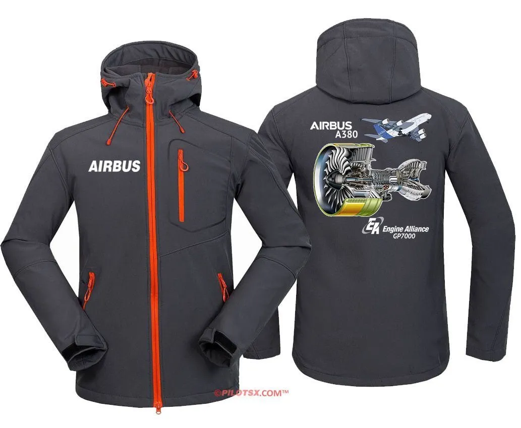 A80 ENGINE WATERPROOF WINDPROOF SOFTSHELL HOODED JACKET