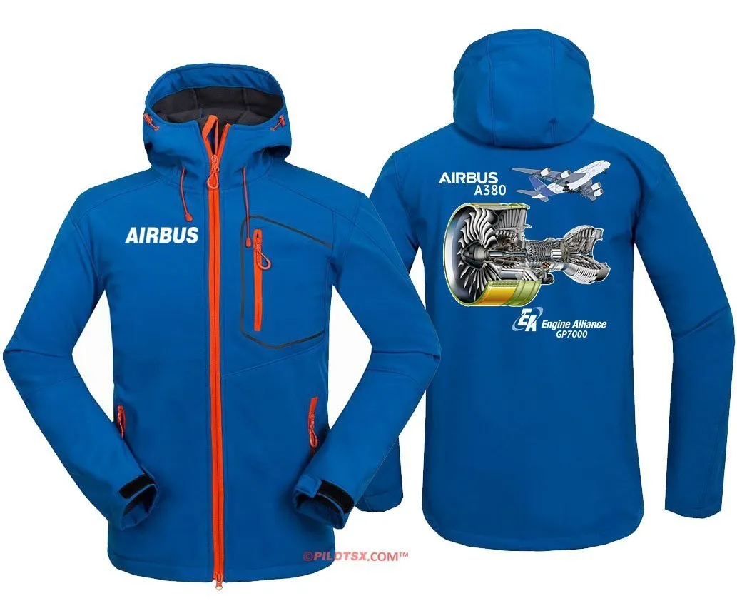 A80 ENGINE WATERPROOF WINDPROOF SOFTSHELL HOODED JACKET