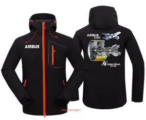 A80 ENGINE WATERPROOF WINDPROOF SOFTSHELL HOODED JACKET