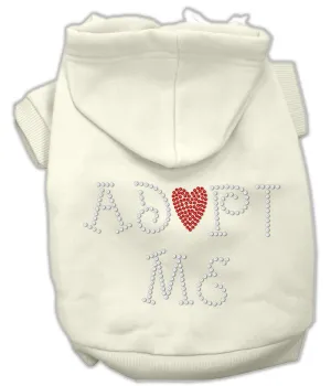 Adopt Me Rhinestone Hoodie Cream S (10)
