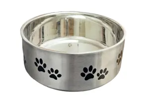 Advance Pet Products - 2 Qt. Double Wall Stainless Steel Heavy Feeding Bowl