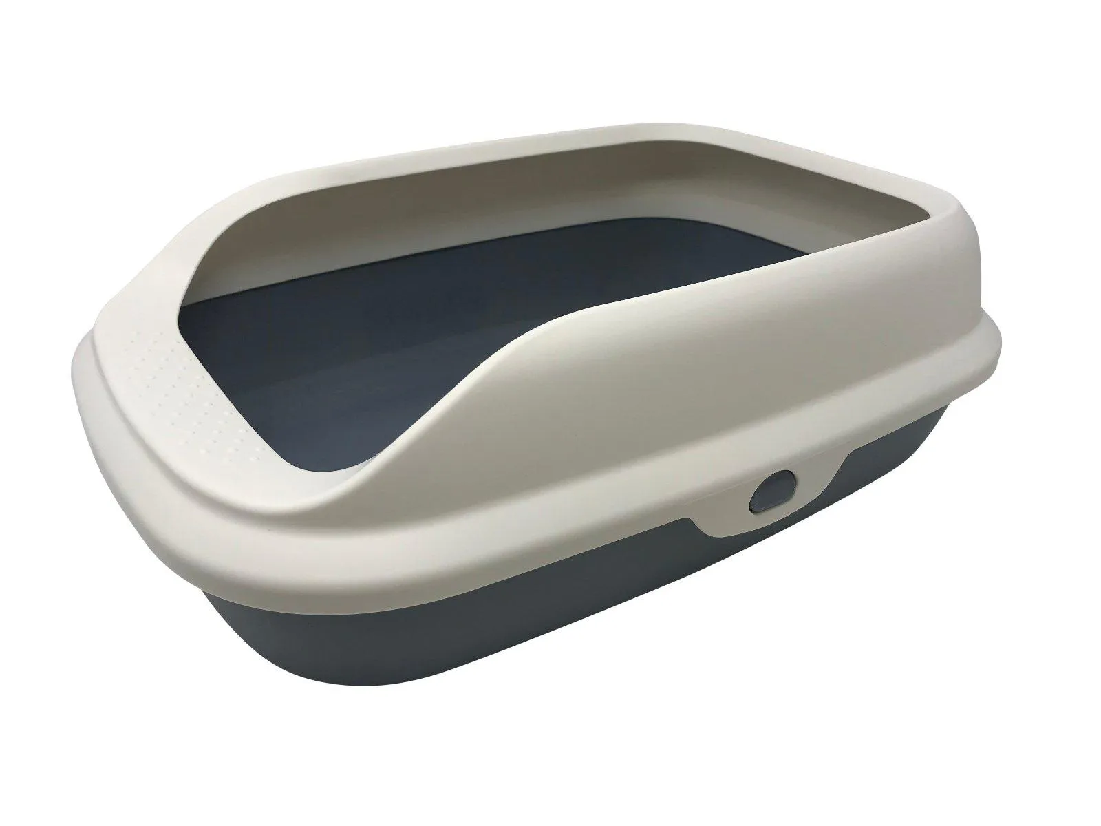 AllPetSolutions Grey Cat Litter Tray with Rim S / L