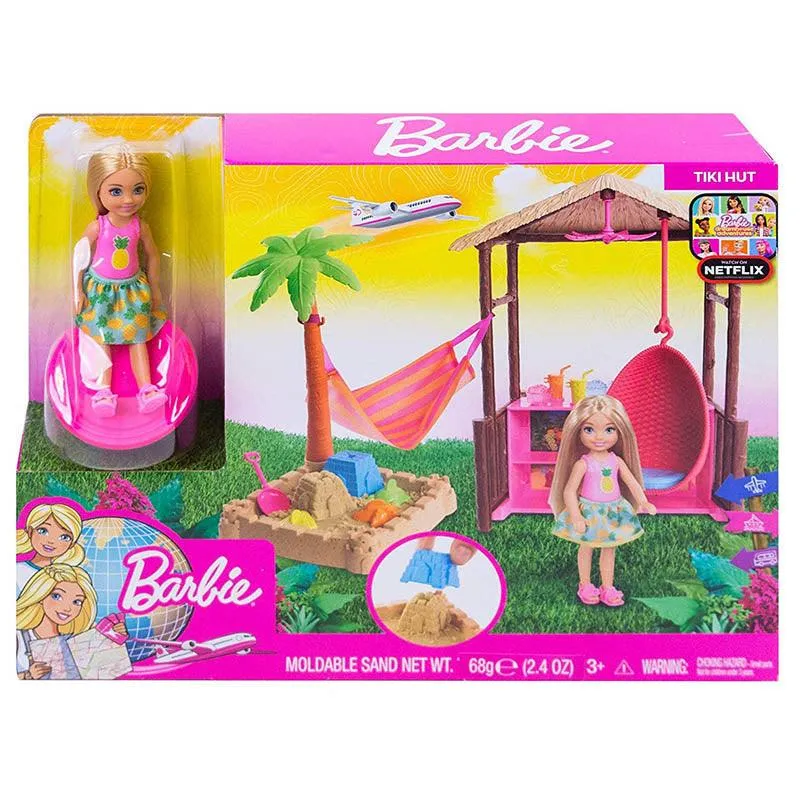 Barbie Chelsea Tiki Hut Playset