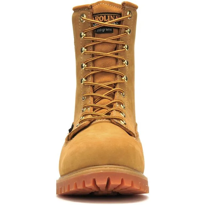 Carolina Men's Journeyman 8" Steel Toe Waterproof Insulated Work Boot -Yellow- CA7545
