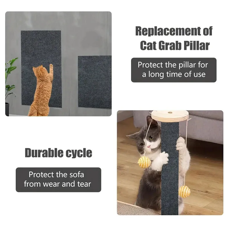 Cat Crawling Mat – Anti-Scratch Sofa Protection, Self-Adhesive