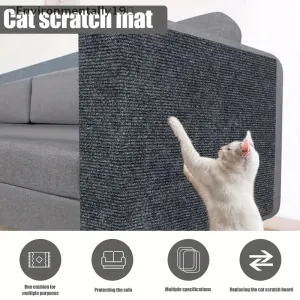 Cat Crawling Mat – Anti-Scratch Sofa Protection, Self-Adhesive