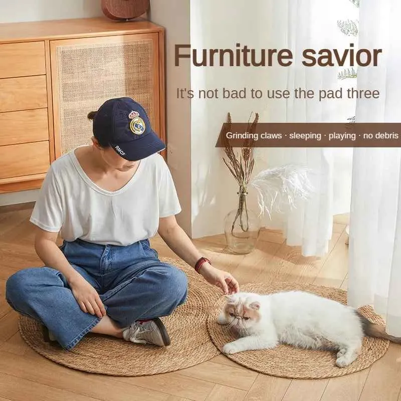 Cat handmade Summer Sleeping   Scratching Mat