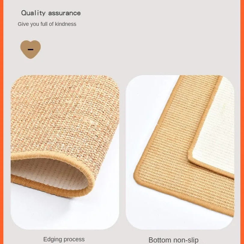 Cat Scratcher Sisal Mat Board For Sharpen Nails | Cat Toys Furniture Protector