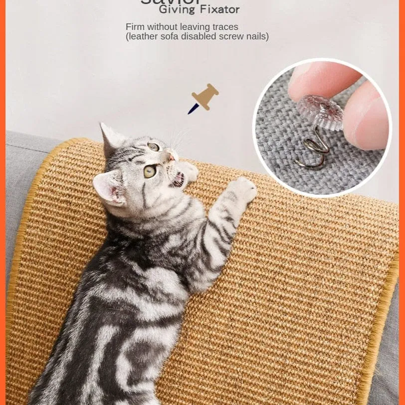 Cat Scratcher Sisal Mat Board For Sharpen Nails | Cat Toys Furniture Protector
