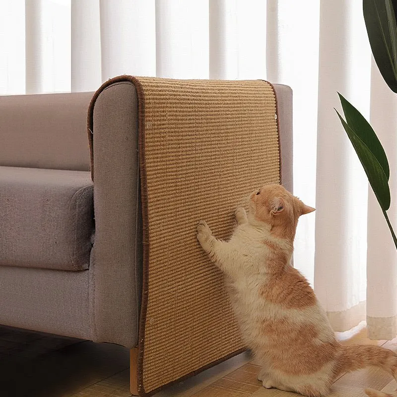Cat Sisal Scratcher Mat (Random Colour)