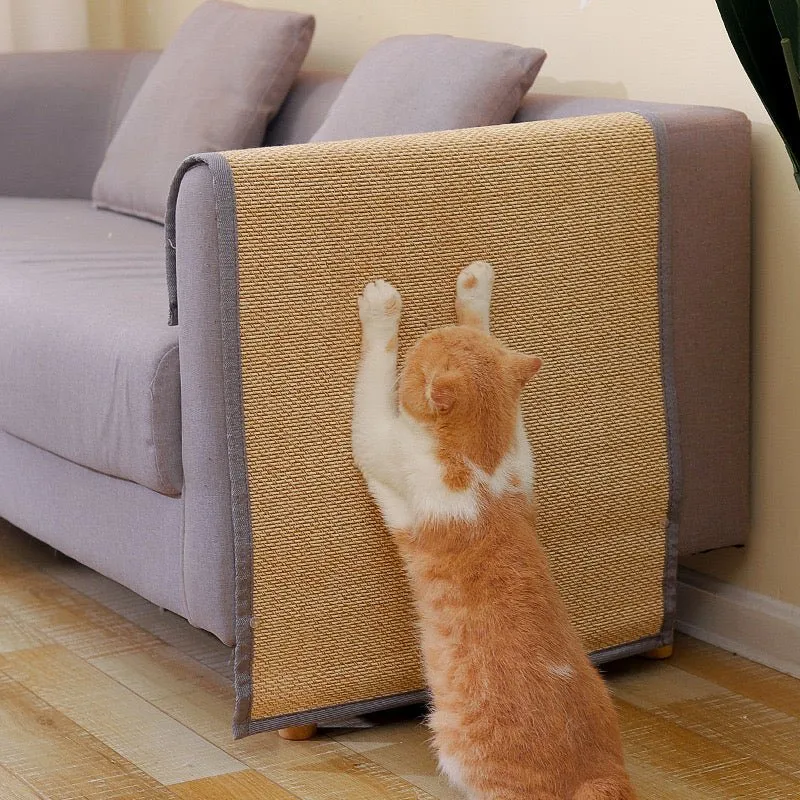 Cat Sisal Scratcher Mat (Random Colour)