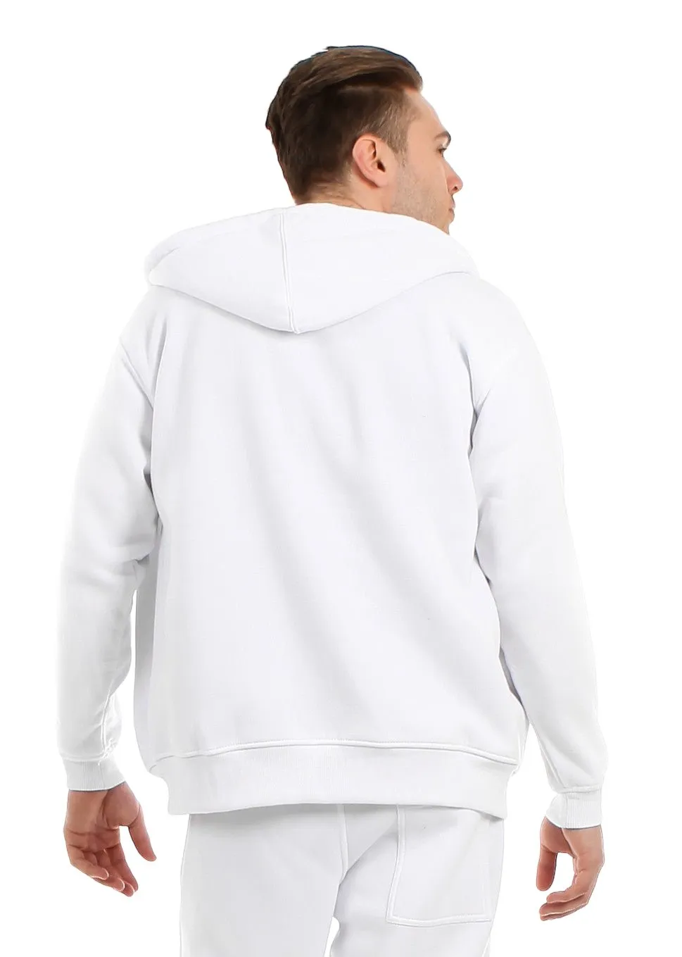 Classic Zip-Up Hoodie – Warm Fleece, Perfect for Any Season