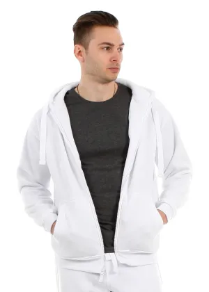 Classic Zip-Up Hoodie – Warm Fleece, Perfect for Any Season