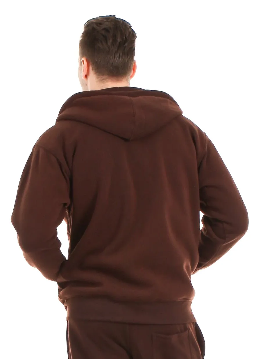 Classic Zip-Up Hoodie – Warm Fleece, Perfect for Any Season