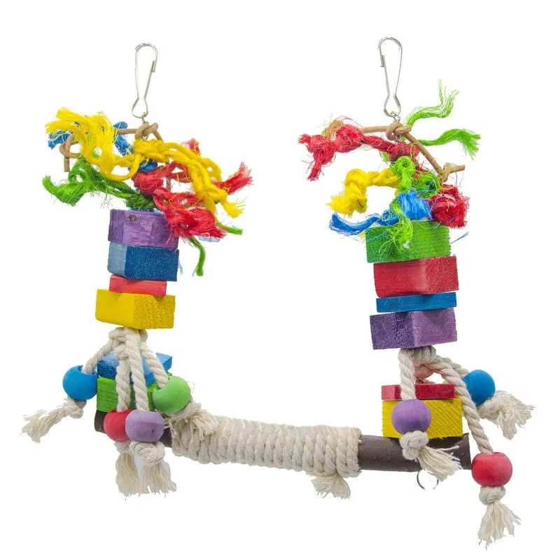 Colorful Parrot Swing Toy