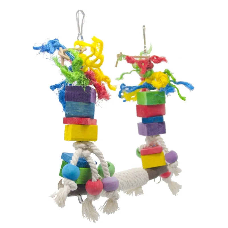 Colorful Parrot Swing Toy