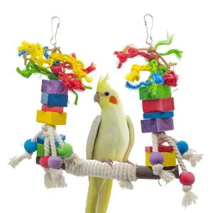 Colorful Parrot Swing Toy
