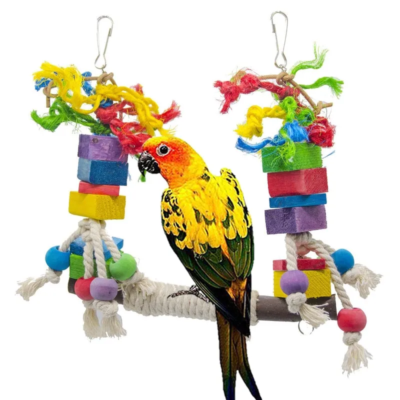 Colorful Parrot Swing Toy