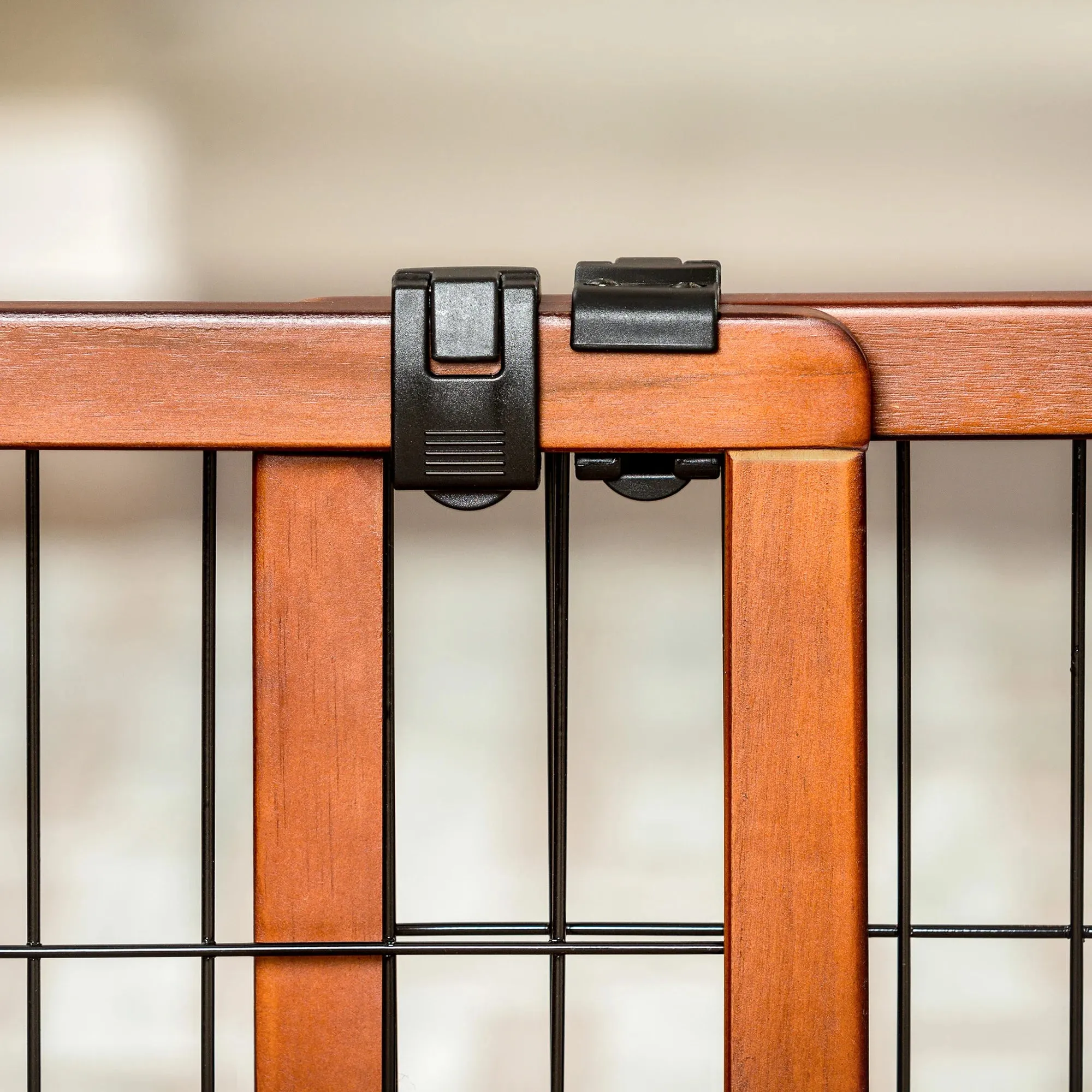 Design Paw Extra Tall Extra Wide Freestanding Pet Gate