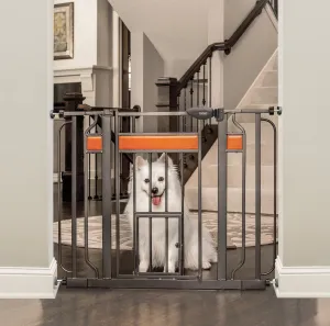 Design Paw Extra Wide Walk-Thru Pet Gate