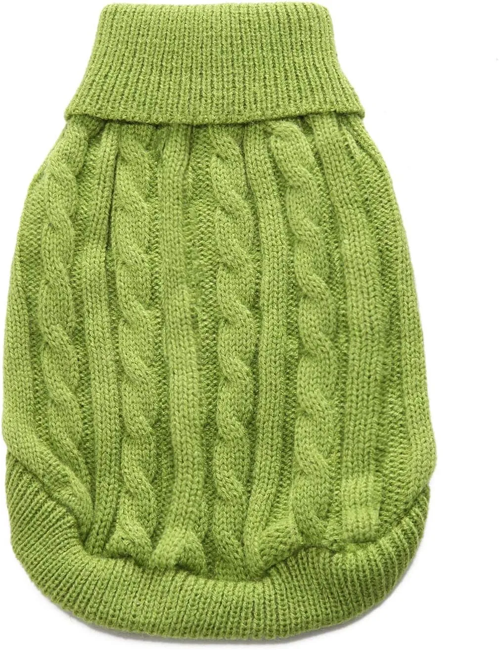 Dog Sweater for Small, Medium, Large Dogs - Warm Winter Classic Turtleneck Pet Clothes - Cute Christmas Coat for Puppies, Cats, Girls, Boys
