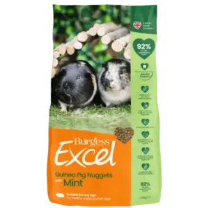 Excel Guinea Pig Nuggets with Mint 1.5kg