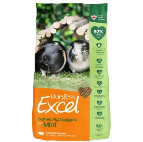 Excel Guinea Pig Nuggets with Mint 1.5kg