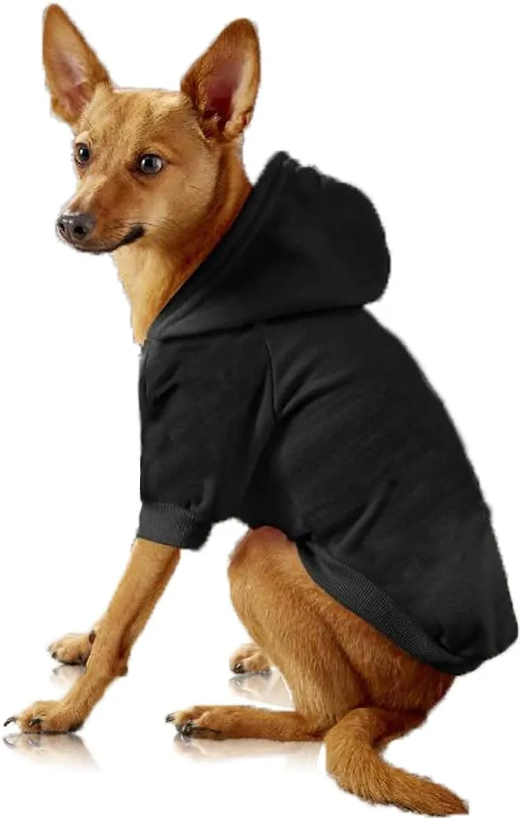 Fleece Puppy Hoodies Winter Warm Pet Clothes Small Dog Sweatshirt Medium Dog Hoodie