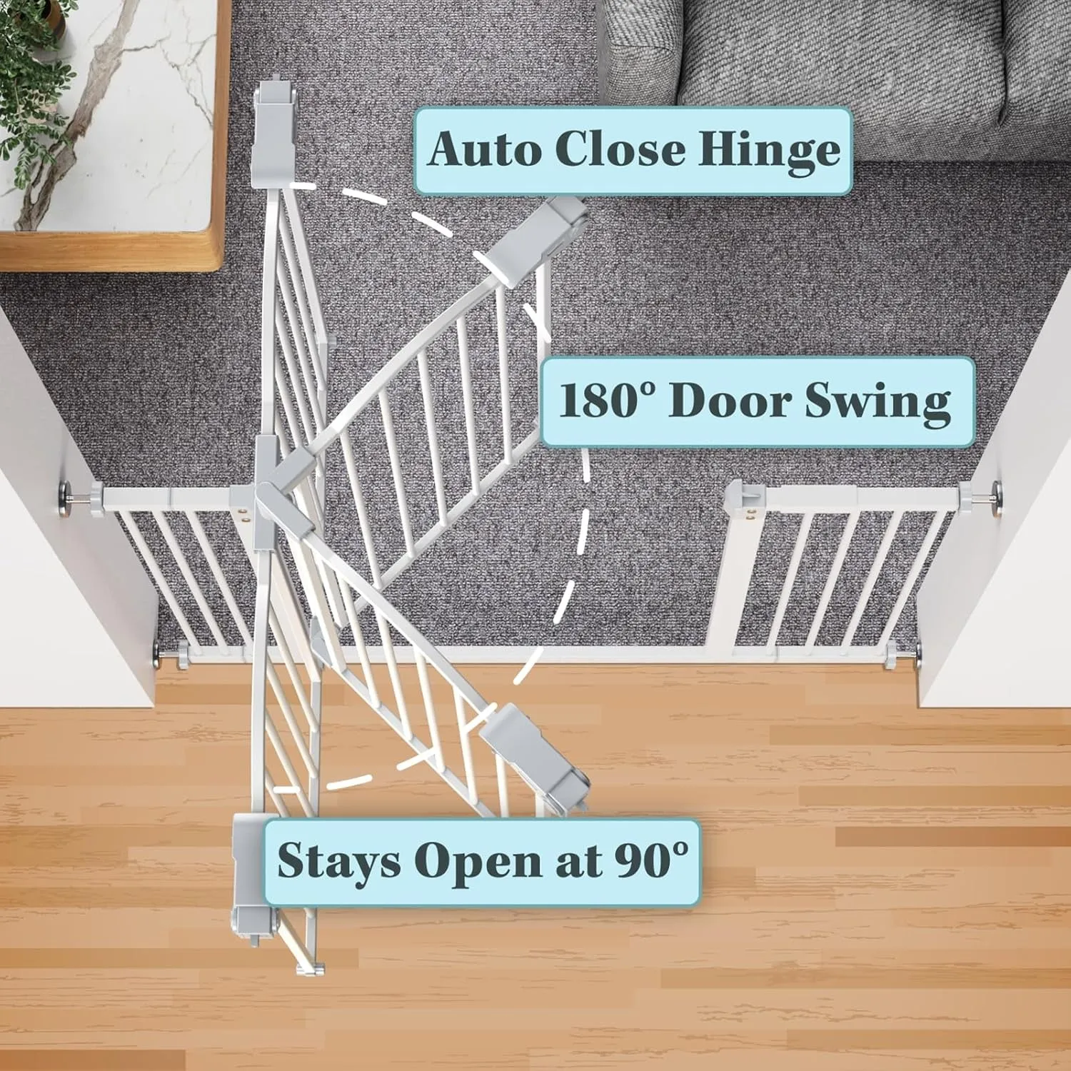 Gate for Pets-29-39.6"
