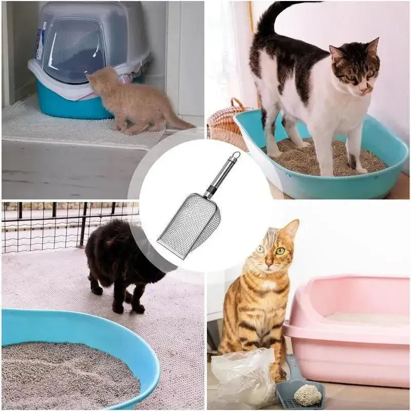 Heavy Duty Non-Stick Cat Scooper Sifter