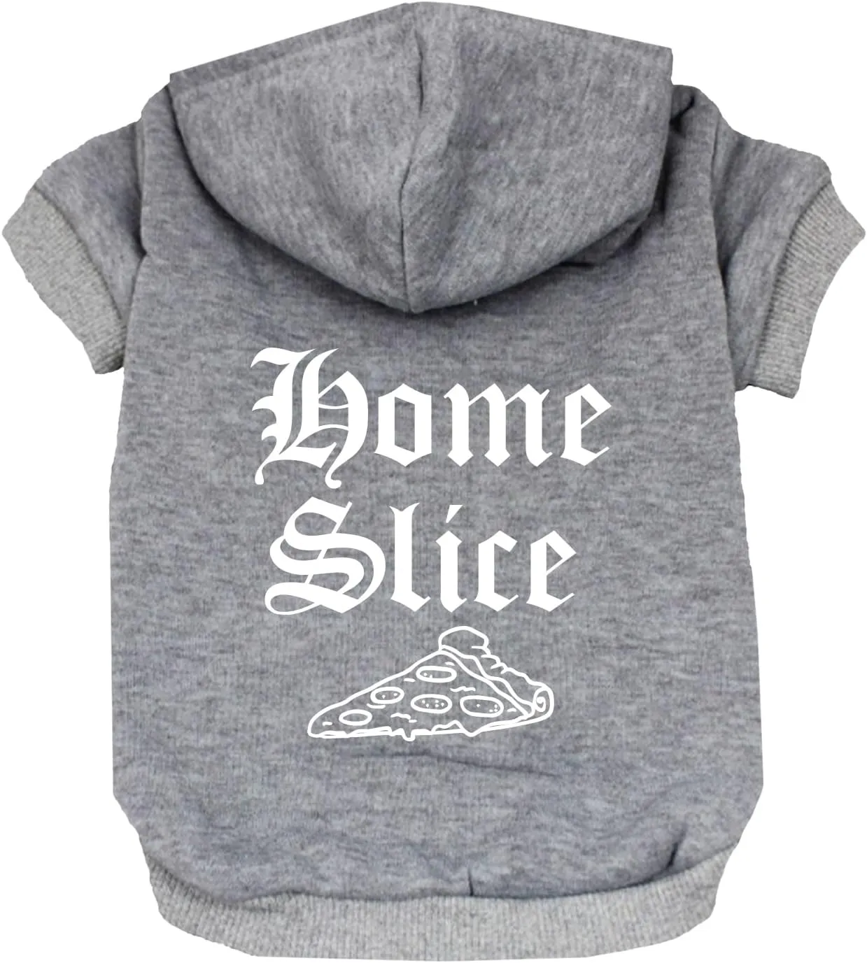 Home Slice Pullover Fleece Lined Dog Hoodie (Hooded Sweatshirt) Assorted Colors