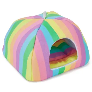 Homely Fleece Hidey | Radiant Rainbow