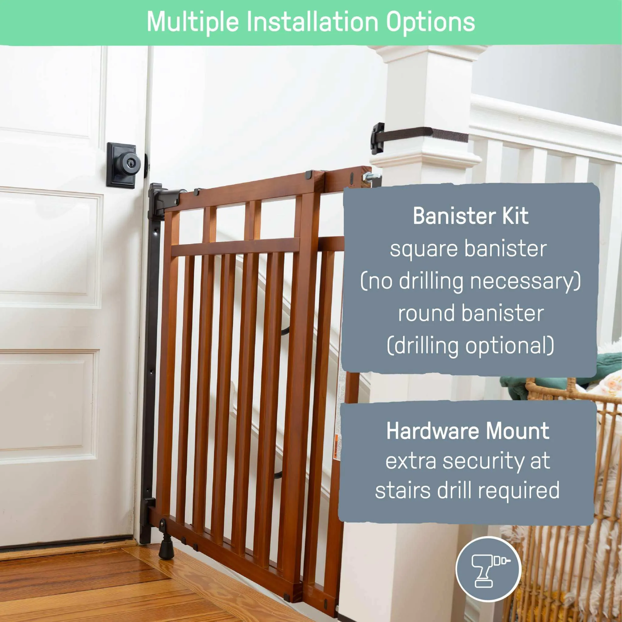 Ingenuity The Stairway 48W Series™ - Brown