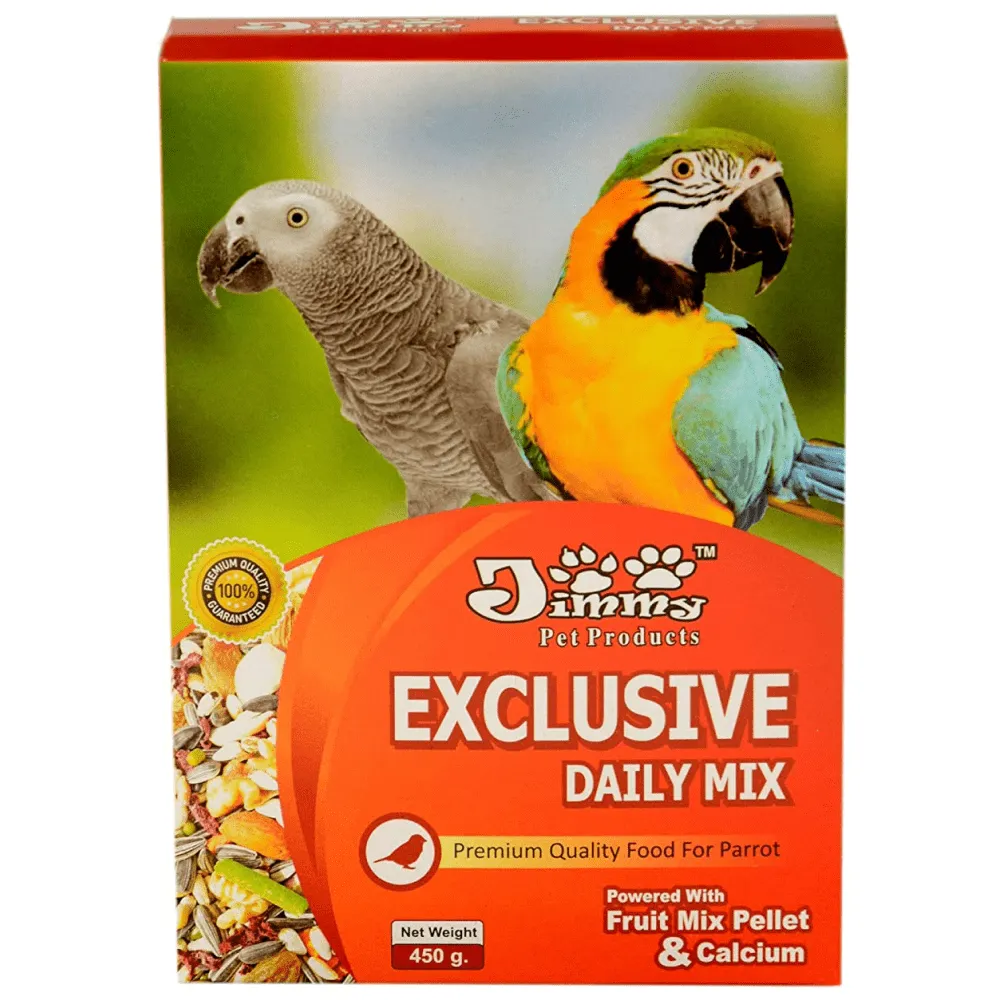 JiMMy Exclusive Daily Mix Parrot Food (Limited Shelf Life) (Buy 1 Get 1)