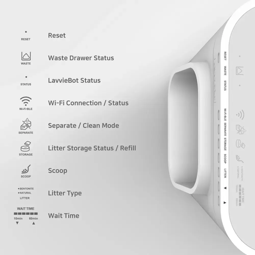 LavvieBot S Robotic Litter box (EU)