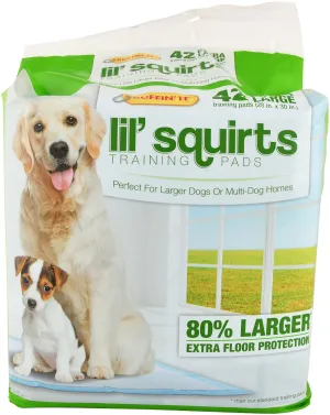 Lil' Squirts Training Pads, XL, 42 ct