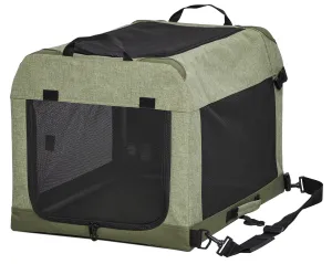 Midwest Canine Camper Pop-Up Tent Soft Folding Dog Crate - Green - 24" X 18.3" X 17.3" In