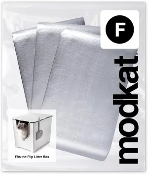 Modkat Flip Litter Box Liners (3-Pack) - Liner Type F