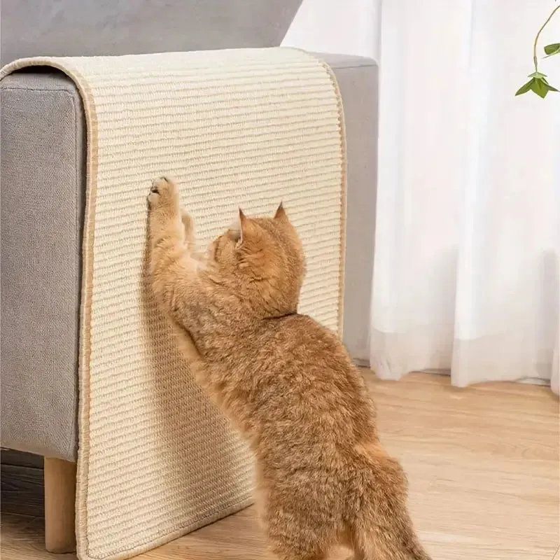 Natural Sisal Cat Scratcher Mat for small Kittens