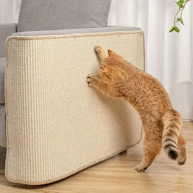 Natural Sisal Cat Scratcher Mat for small Kittens