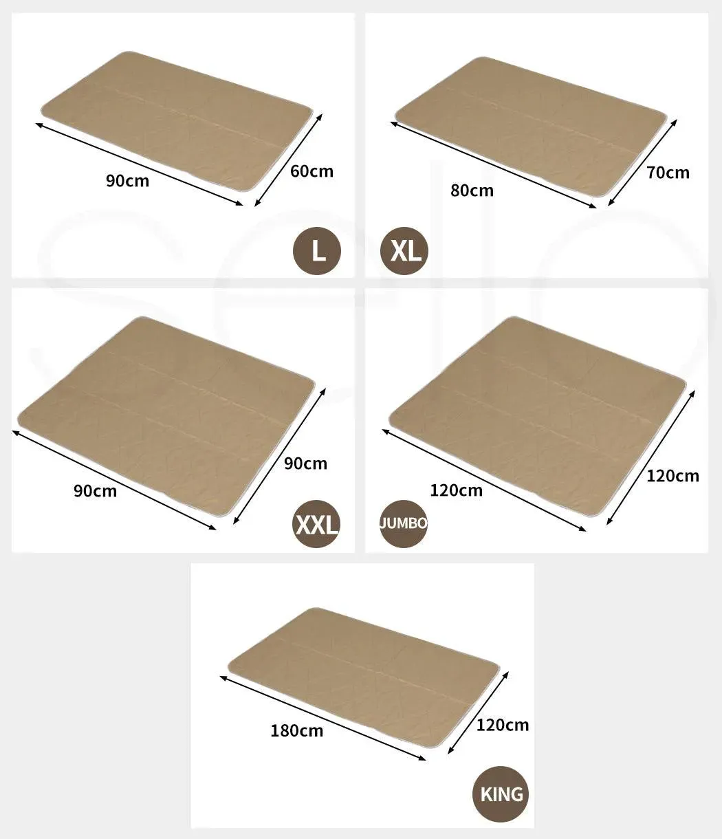 PaWz Washable Pee Pads for Dog - Reusable Mat